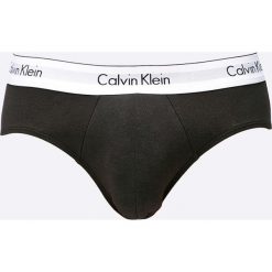 Calvin Klein Underwear - Slipy. Czarne slipki męskie Calvin Klein Underwear, z bawełny. Za 149.90 zł.