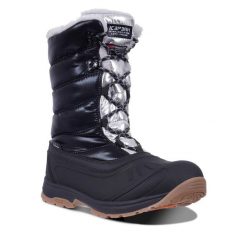 Śniegowce Icepeak. Czarne kozaki damskie Icepeak. Za 879.99 zł.