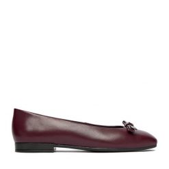 Baleriny MEXX. Czerwone baleriny damskie Mexx, bez wzorów, bez obcasa. Za 249.99 zł.