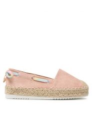 Jenny Fairy Espadryle WSS20530-01 Różowy. Czerwone espadryle damskie Jenny Fairy, bez wzorów, z materiału, bez obcasa, bez zapięcia. Za 59.99 zł.