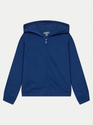 OVS Bluza 2090629 Niebieski Regular Fit. Niebieskie bluzy dla chłopców OVS, bez wzorów, z bawełny, bez ramiączek, bez kaptura. Za 39.99 zł.