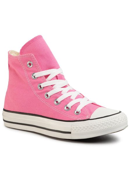 Converse Trampki Chuck Taylor All Star Classic M9006 Różowy. Czerwone trampki i tenisówki damskie Converse, bez wzorów, z materiału, retro, bez zapięcia. Za 219.99 zł.