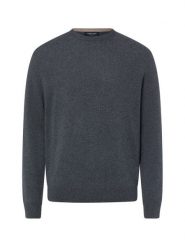 Andrew James sweter z czystego kaszmiru Mężczyźni Kaszmir (100%) szary, XXL. Szare swetry przez głowę męskie Andrew James, m, bez wzorów, z kaszmiru, bez kołnierzyka. Za 749.95 zł.