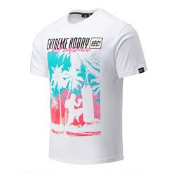 Koszulka EXTREME HOBBY męska bawełniana T-shirt EXTREME HOBBY HEATWAVE. Czarne t-shirty męskie EXTREME HOBBY, m, bez wzorów, z bawełny, klasyczne, bez kołnierzyka. Za 129.00 zł.