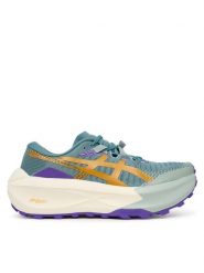 Asics Buty do biegania Trabuco Max 5 1012B937 Niebieski. Niebieskie obuwie sportowe damskie Asics, bez wzorów, z meshu, do biegania. Za 799.99 zł.