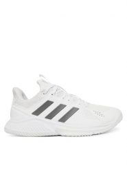 Adidas Buty halowe Court Flight Shoes KI8047 Biały. Białe obuwie sportowe damskie Adidas, bez wzorów, ze skóry. Za 329.99 zł.