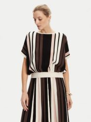 Weekend Max Mara Sweter Pegola 2525366101 Brązowy Regular Fit. Brązowe swetry damskie Weekend Max Mara, s, bez wzorów, z wiskozy, bez kołnierzyka, bez ramiączek, bez kaptura. Za 739.99 zł.