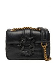 Just Cavalli Torebka 79RA4BC4 Czarny. Czarne torebki do ręki damskie Just Cavalli, bez wzorów, ze skóry, wizytowe, bez dodatków. Za 499.99 zł.