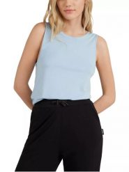 Damska koszulka sportowa O'Neill Yoga Flow Singlet. Niebieskie koszulki sportowe damskie O'Neill, m, bez wzorów, z materiału, bez kołnierzyka, bez ramiączek, na jogę i pilates. Za 159.00 zł.