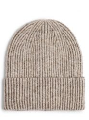 MbyM Czapka - Hevelyn Kobiety Sztuczne włókno beżowy, ONE SIZE. Brązowe czapki i kapelusze damskie mbyM, bez wzorów, z dzianiny. Za 119.95 zł.