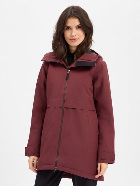 Didriksons Parka Kobiety czerwony, 42. Czerwone parki damskie Didriksons, bez wzorów, bez kaptura. Za 1,149.95 zł.