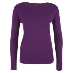 S.Oliver Sweter Damski 38 Fioletowy. Fioletowe swetry damskie S.Oliver, z dekoltem w łódkę. Za 159.00 zł.