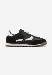 Czarne Buty Sportowe Sneakersy z Geometrycznym Wzorem Tatirielin. Czarne buty sportowe męskie Born2be, z jeansu, bez zapięcia, trekkingowe. Za 129.99 zł.