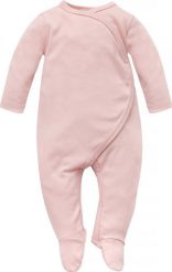 PINOKIO Pajac niemowlęcy róż wyprawka Pinokio Lovely Day 56 (51 - 56 cm). Czerwone śpioszki niemowlęce Pinokio, bez ramiączek. Za 59.90 zł.