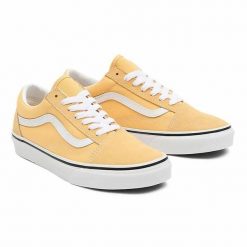 Damskie trampki na co dzień Vans Old Skool Żółty. Żółte trampki i tenisówki damskie Vans, bez wzorów, z tkaniny, bez zapięcia. Za 348.75 zł.