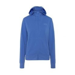 Bluza damska z kapturem Kari Traa. Niebieskie bluzy damskie Kari Traa, bez wzorów, z kapturem. Za 384.50 zł.