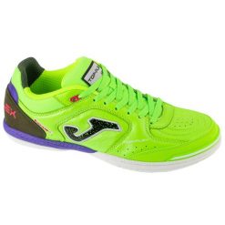 Buty halowe do piłki nożnej męskie, Top Flex 25 TOPW IN. Zielone buty sportowe męskie Joma, bez zapięcia, do piłki nożnej. Za 299.99 zł.