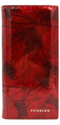Portfel damski skórzany skóra naturalna Peterson. Portfele damskie Peterson, bez wzorów, ze skóry. Za 195.87 zł.
