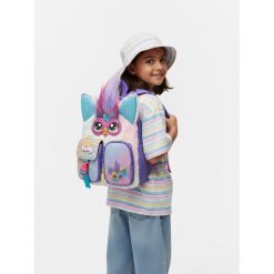 Plecak FURBY. Fioletowe plecaki damskie FURBY, bez wzorów, sportowe. Za 119.99 zł.