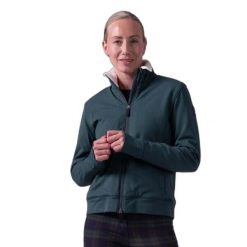 Polar damski zapinany na zamek PS of Sweden Oakley Winter. Zielone bluzy sportowe damskie PS OF SWEDEN, bez wzorów, z polaru, bez kaptura, do jazdy konnej. Za 631.00 zł.