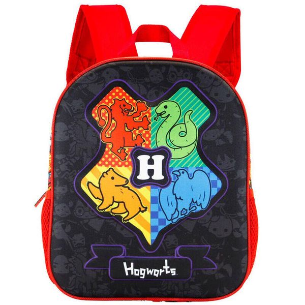Plecak dla dzieci Karactermania Harry Potter Hogwarts 3D. Czerwone torby i plecaki dziecięce karactermania. Za 124.00 zł.