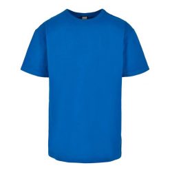 T-shirt Męski Jeden Kolor Oversized. Niebieskie t-shirty męskie Urban Classics, m, bez wzorów, bez kołnierzyka. Za 85.99 zł.