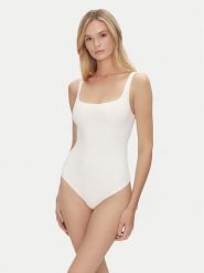 Guess Body O4BM16 KCDE0 Écru Slim Fit. Body damskie Guess, xl, z aplikacjami, z syntetyku. Za 219.99 zł.