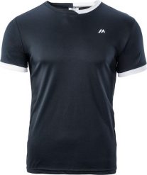 Męska Koszulka Liberos Senior T-shirt sleet/black rozmiar L. Czarne t-shirty męskie Huari, l, bez wzorów, bez kołnierzyka. Za 42.09 zł.