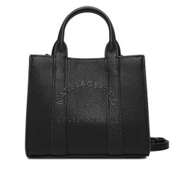 Torebka KARL LAGERFELD. Czarne torebki do ręki damskie KARL LAGERFELD, bez wzorów, klasyczne, bez dodatków. Za 519.99 zł.