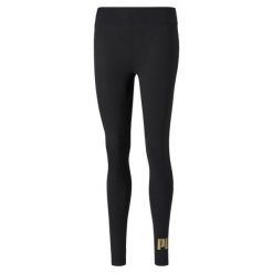 Legginsy Puma Essentials, Kobiety. Czarne legginsy damskie Puma, xs, bez wzorów, z bawełny. Za 79.99 zł.