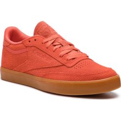 Buty Reebok - Club C Fvs CN6760 Stellar Pink/Gum. Czerwone obuwie sportowe damskie Reebok, bez wzorów, z materiału, bez obcasa, na płaskiej podeszwie, bez zapięcia. W wyprzedaży za 259.00 zł.