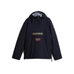 Zimowa kurtka wodoodporna Napapijri Rainforest 3. Niebieskie kurtki męskie Napapijri, na zimę, bez wzorów, z puchu, sportowe, bez kaptura. Za 682.35 zł.