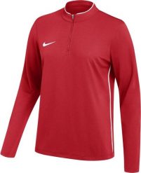 Nike Bluza damska Nike Dri-Fit Park 26 Drill Top czerwona IB7540 657 L. Czerwone bluzy damskie Nike, l, bez wzorów, bez kaptura. Za 118.99 zł.