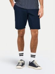Only & Sons Szorty materiałowe Skal 22034682 Granatowy Slim Fit. Niebieskie szorty męskie Only & Sons, l, bez wzorów, z bawełny. Za 89.99 zł.