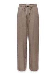 ONLY Spodnie materiałowe Siesta 15322263 Brązowy Regular Fit. Brązowe spodnie materiałowe damskie Only, s, bez wzorów, z materiału. Za 189.99 zł.