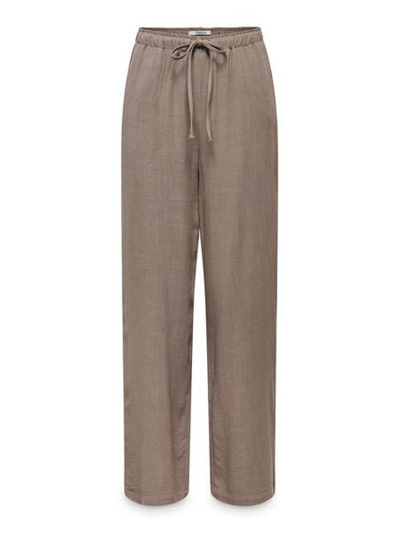 ONLY Spodnie materiałowe Siesta 15322263 Brązowy Regular Fit. Brązowe spodnie materiałowe damskie Only, m, bez wzorów, z materiału. Za 144.99 zł.
