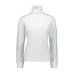 Damski polar CMP. Białe bluzy sportowe damskie CMP, bez wzorów, z polaru, bez kaptura, narciarskie. Za 213.50 zł.