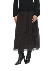 S.Oliver BLACK LABEL Spódnica plisowana Kobiety brązowy, 40. Brązowe spódnice damskie s.Oliver BLACK LABEL, s, bez wzorów. Za 449.95 zł.