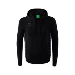 Hoodie Erima Essential Team. Czarne bluzy męskie Erima, m, bez wzorów, z kapturem. Za 229.00 zł.