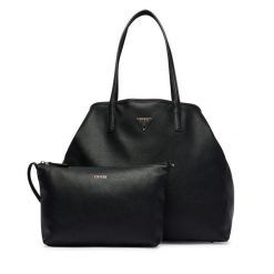 Torebka Guess. Czarne torebki do ręki damskie Guess, z aplikacjami, bez dodatków. Za 714.99 zł.