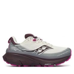 Buty do biegania Saucony. Szare obuwie sportowe damskie Saucony, bez wzorów, do biegania. Za 699.99 zł.