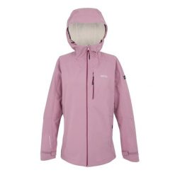 Damska kurtka wodoodporna Regatta Birchdale II. Czerwone kurtki damskie Regatta, bez wzorów, z tkaniny, bez kaptura. W wyprzedaży za 304.15 zł.