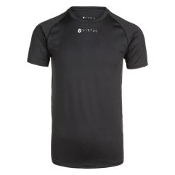 Koszulka Virtus Bonder. Czarne koszulki sportowe męskie VIRTUS, l, bez wzorów, z materiału, bez kołnierzyka, bez ramiączek, do biegania. Za 99.99 zł.