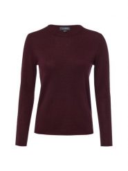 Franco Callegari bluzka z czystego kaszmiru Kobiety Kaszmir (100%) czerwony, XL. Czerwone bluzki damskie Franco Callegari, xl, bez wzorów, z kaszmiru, eleganckie, bez kołnierzyka, bez ramiączek. Za 599.95 zł.