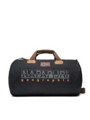 Napapijri Torba podróżna Bering 3 NP0A4GGM Czarny. Czarne torebki do ręki damskie Napapijri, bez wzorów, z materiału, bez dodatków. Za 529.99 zł.