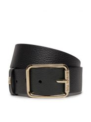 Patrizia Pepe Pasek Damski CW6409/L001-K118 Czarny. Czarne paski damskie Patrizia Pepe, bez wzorów, ze skóry. Za 309.99 zł.