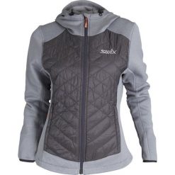 Swix bluza damska Cirrus Hybrid, szara, S. Szare bluzy damskie Swix, s, bez wzorów, z materiału, bez kaptura. W wyprzedaży za 529.00 zł.