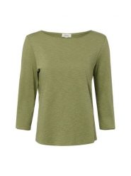 S.Oliver Koszulka z długim rękawem Kobiety Bawełna zielony, 44. Zielone t-shirty damskie S.Oliver, s, bez wzorów, z bawełny, bez kołnierzyka. Za 79.95 zł.