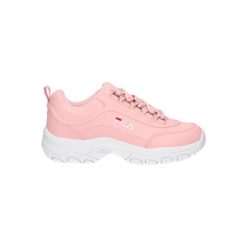 Buty do chodzenia damskie Fila Strada Low. Czerwone obuwie sportowe damskie Fila, bez wzorów, z materiału, trekkingowe. Za 340.45 zł.