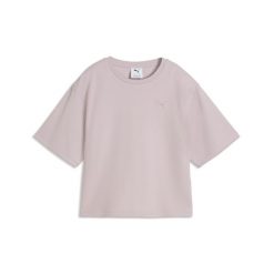 Damska koszulka Essentials Elevated o luźnym kroju PUMA. Czarne koszulki sportowe damskie Puma, s, bez wzorów, z bawełny, bez kołnierzyka, bez ramiączek. Za 119.00 zł.
